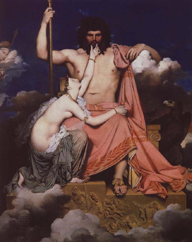 Jean-Auguste-Dominique Ingres jupiter och thetis oil painting picture